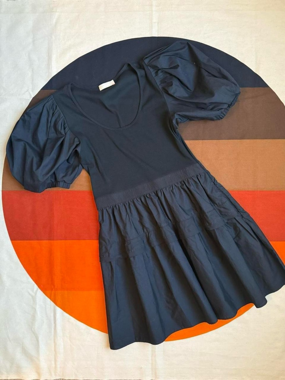 Ulla Johnson black mini dress